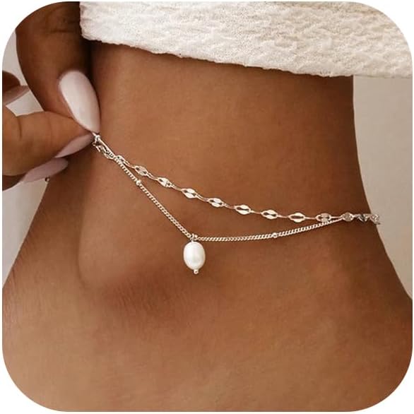 Body Jewelry Real Gold - Braccialetti alla caviglia per donna Cavigliere