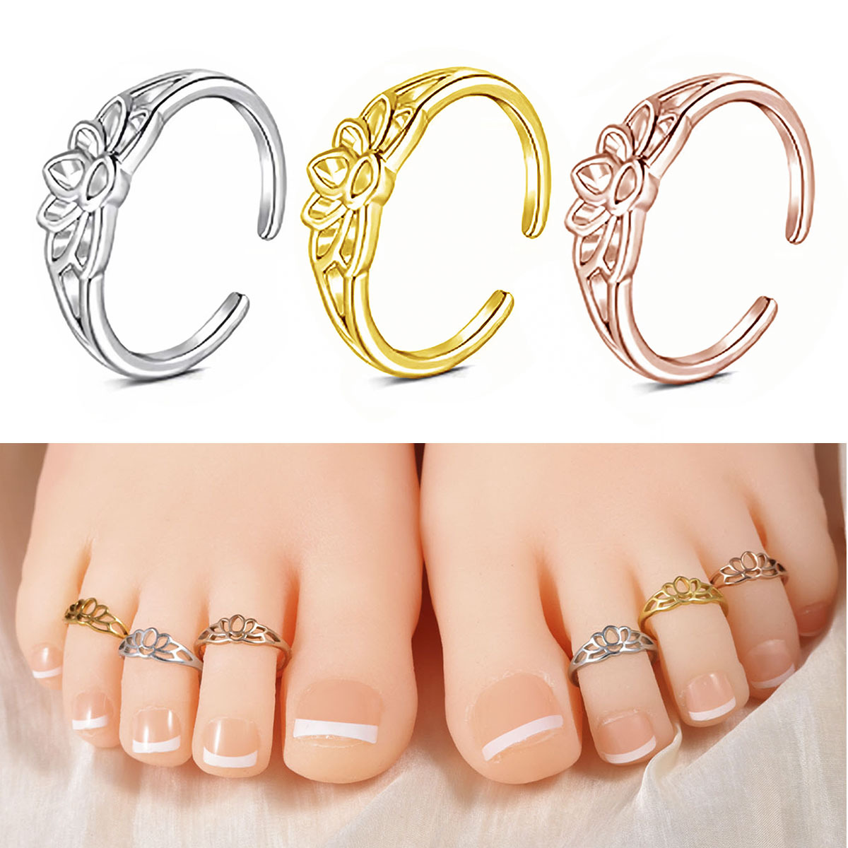 Body Jewelry Rings - Anello da Piede a Forma di