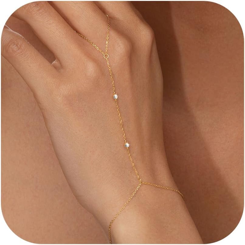 Body Jewelry Real Gold - Donne alla moda 14K placcato oro