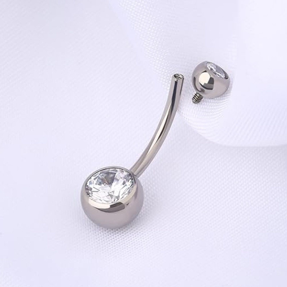 Body Jewelry Quality - Anelli per ombelico in materiale di