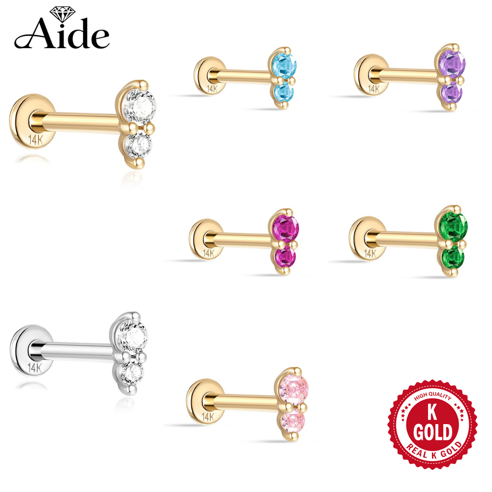 Body Jewelry Real Gold - AIDE Reale 14K Colori Oro Sólido
