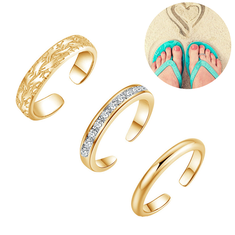 Body Jewelry Rings - Trio Set Anelli per le dita