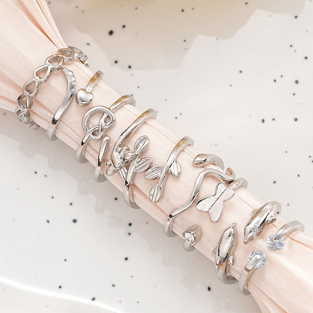 Body Jewelry Rings - Set di Anelli da Piede Vintage