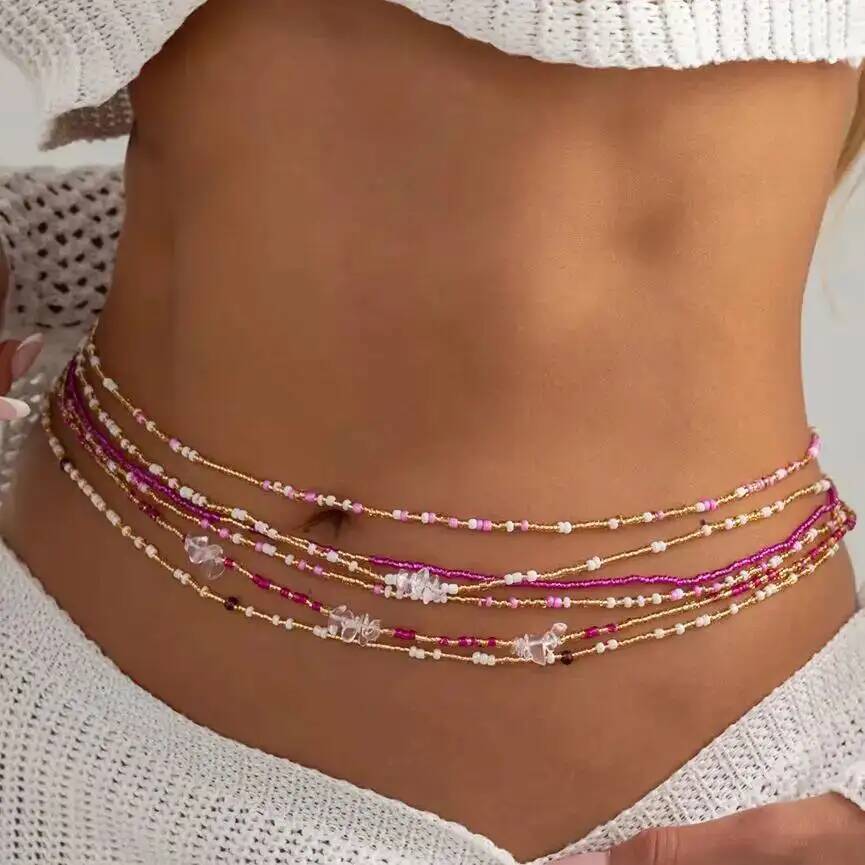 Body Chain Jewelry - SHIXIN Set di 6 Catene per