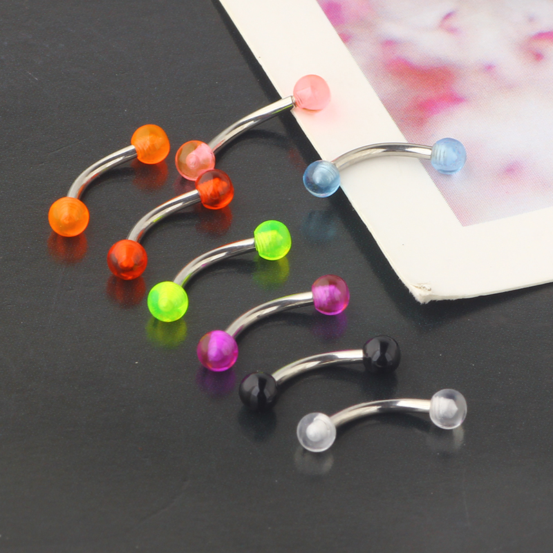 Anelli per sopracciglia 16g Bi - Rook Curved Barbell recensione e prezzo