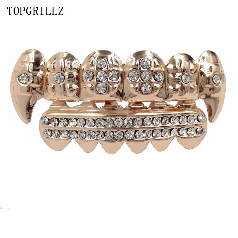 TOPGRILLZ Reale In Oro Rosa di - Body Jewelry Real Gold recensione e prezzo