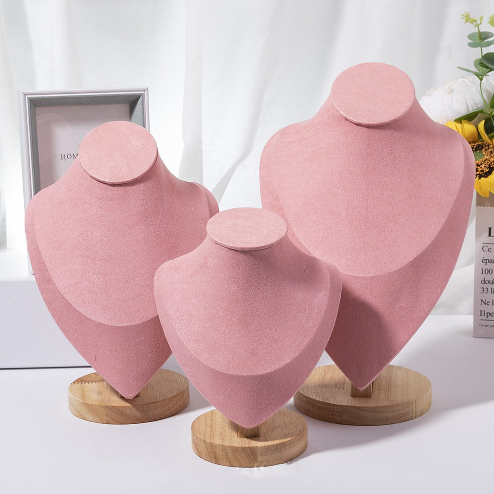 1pc manichino in legno busto c - Body Jewelry Holder recensione e prezzo