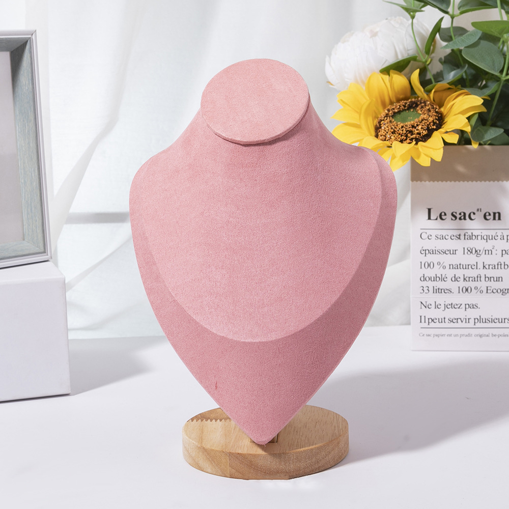 1pc manichino in legno busto c - Body Jewelry Holder recensione e prezzo