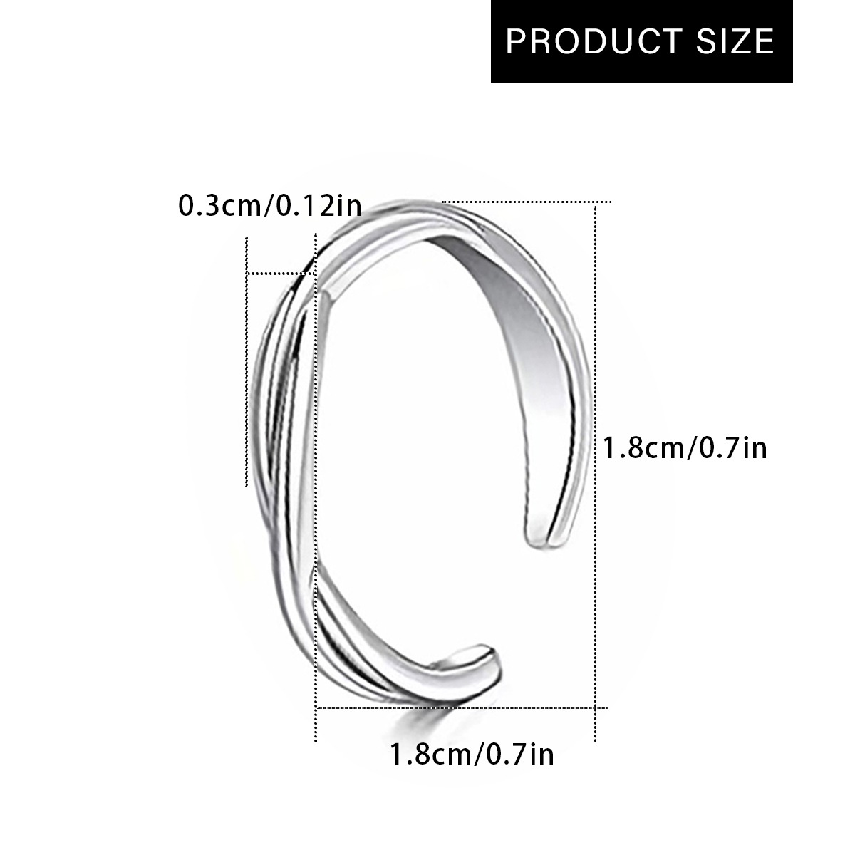 1 pezzo/3 pezzi semplice anell - Body Jewelry Rings recensione e prezzo