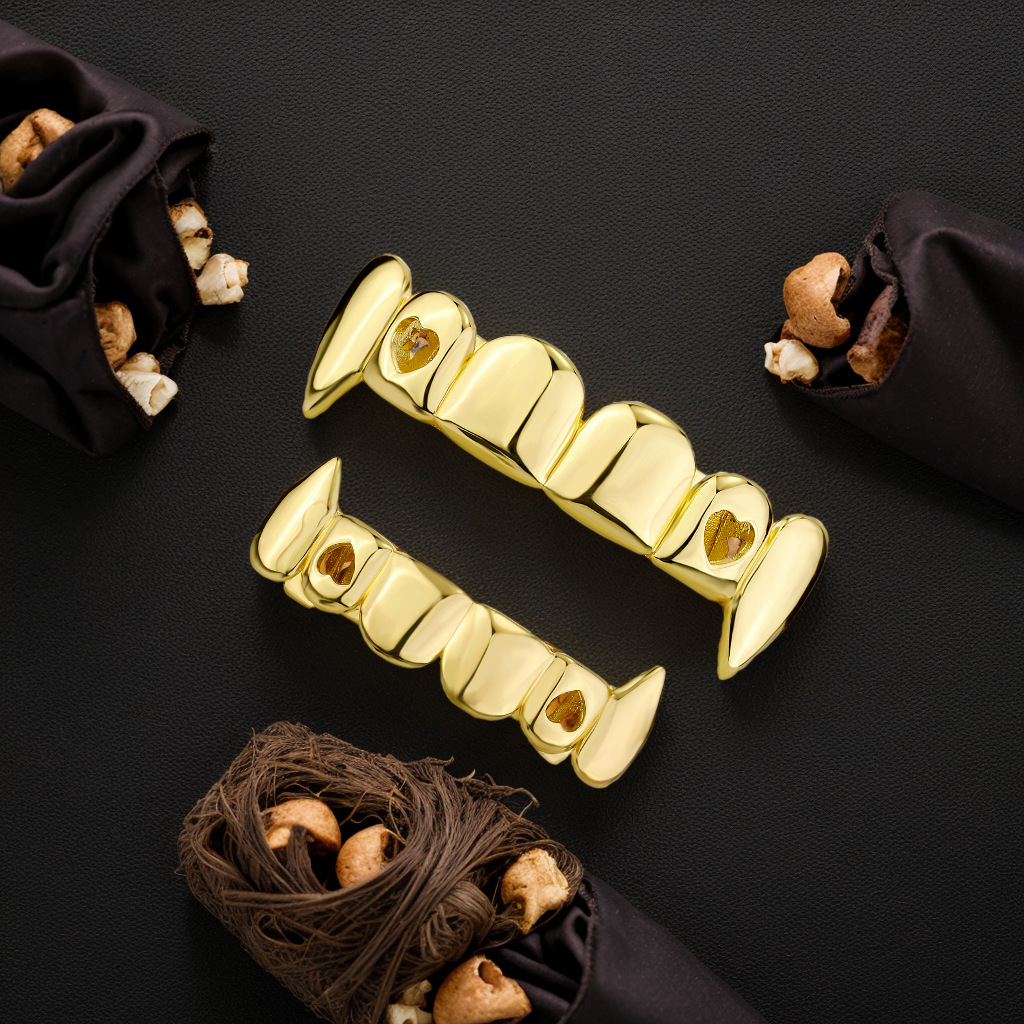 TOPGRILLZ Gold Silver Plated H - Body Jewelry Real Gold recensione e prezzo