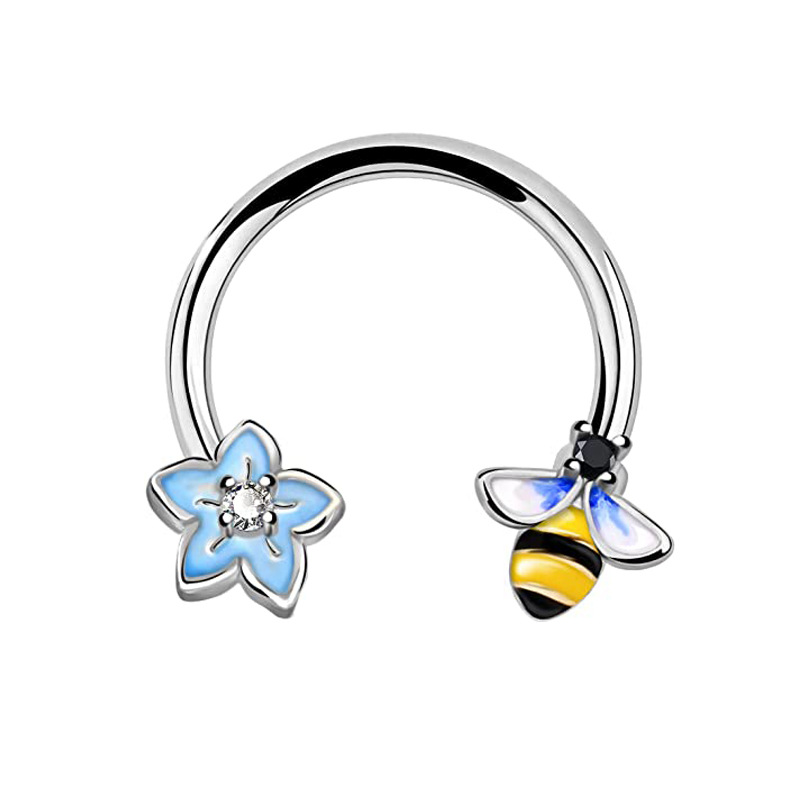Anello al naso in acciaio inos - Body Jewelry La recensione e prezzo