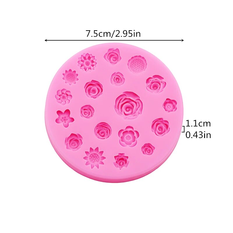 Fiori Stampo in silicone Fiore - Body Jewelry Display Case recensione e prezzo