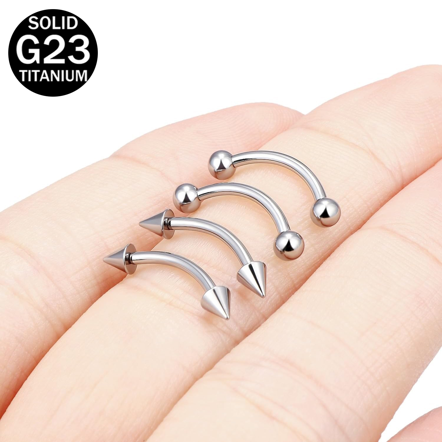 4pcs Set Titanio curvo Barbell - Rook Curved Barbell recensione e prezzo