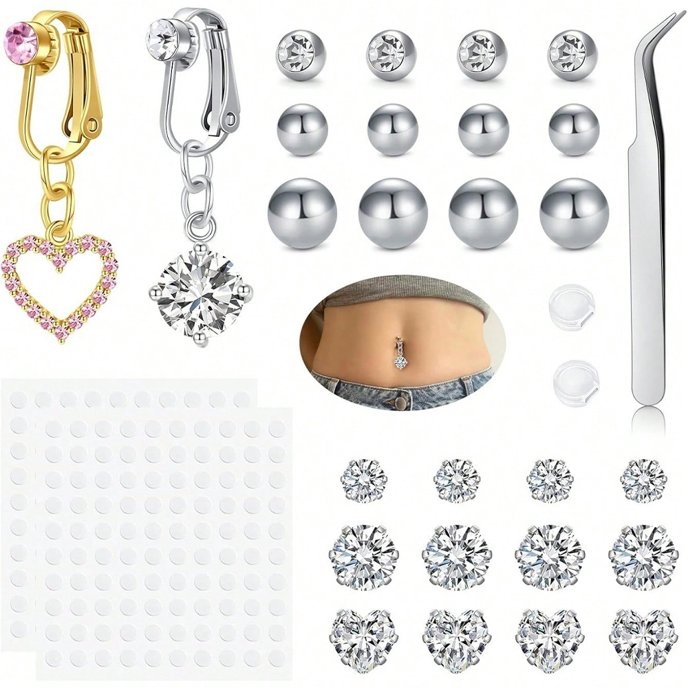 Piercing Finto per Ombelico Do - Body Jewelry Rings recensione e prezzo