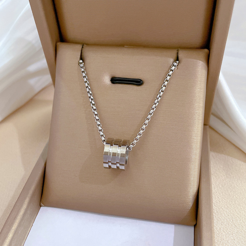 Collana in vero oro a tre anel - Body Jewelry Real Gold recensione e prezzo