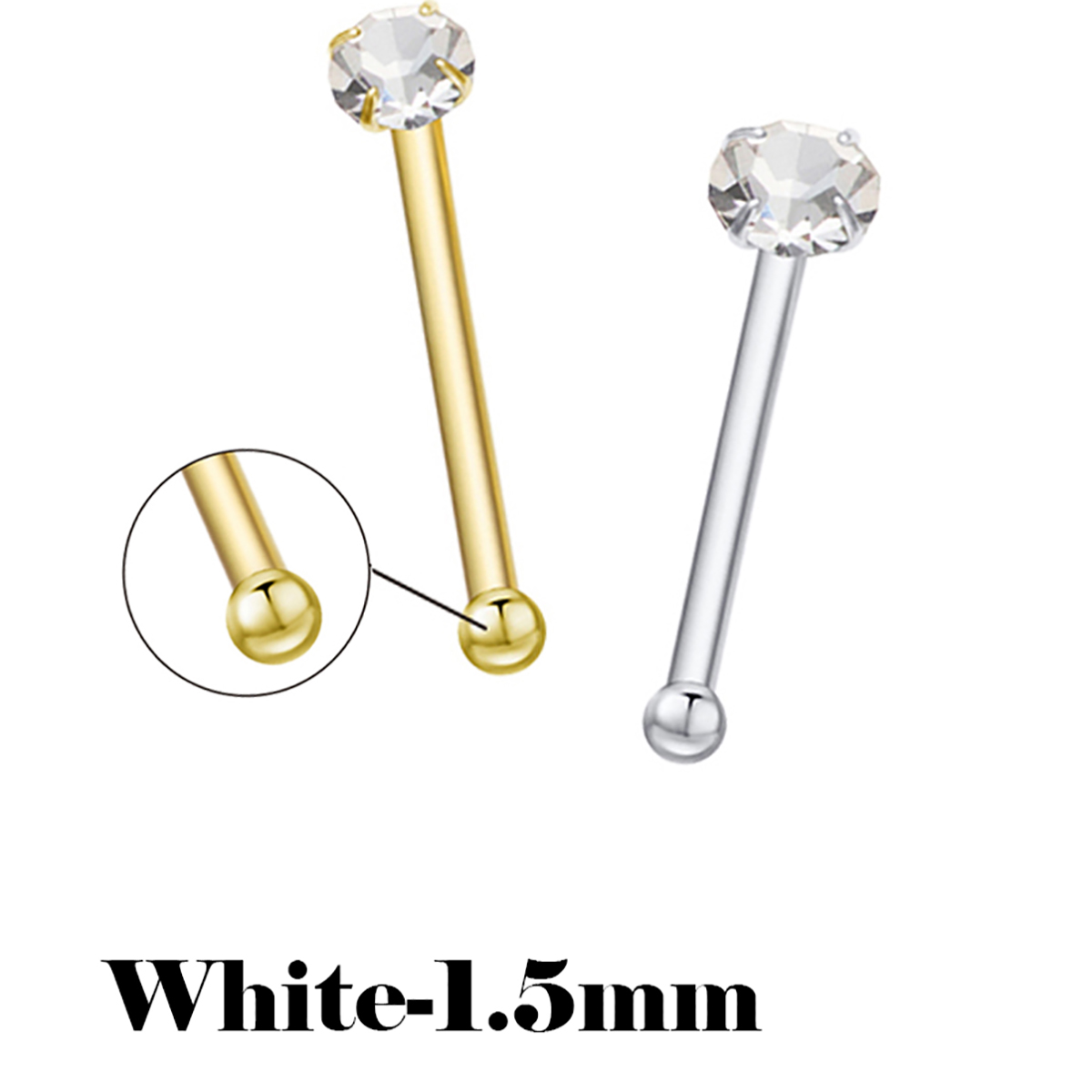 925 Sterling Silver Naso Borch - Body Jewelry La recensione e prezzo