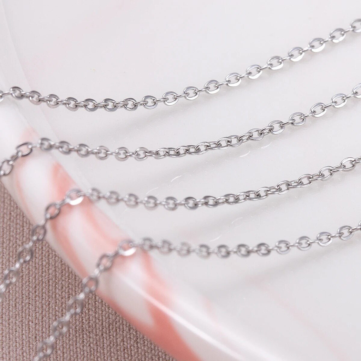 Catene sottili a forma di O in - Body Chain Jewelry recensione e prezzo