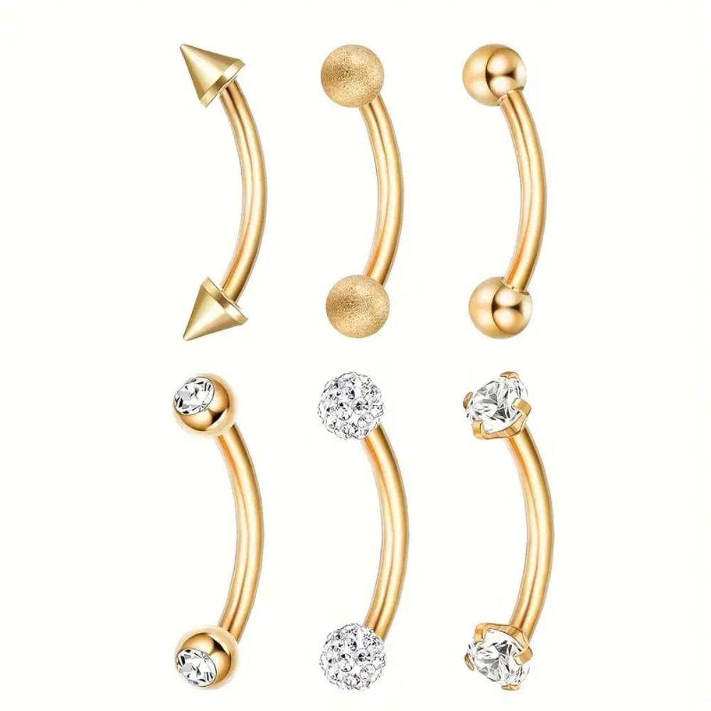 16G in acciaio inossidabile to - Rook Curved Barbell recensione e prezzo