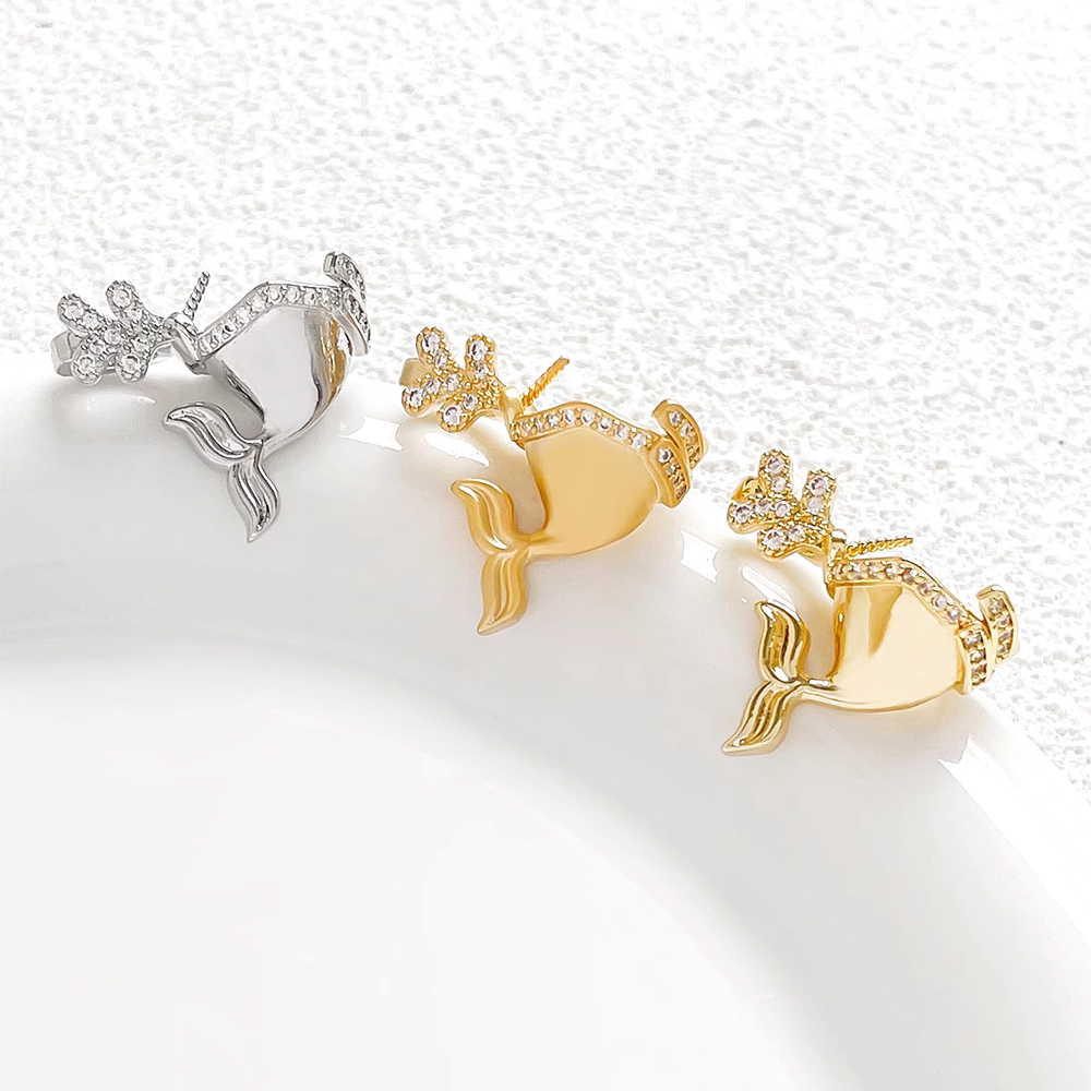 1 pezzo in ottone placcato con - Body Jewelry Real Gold recensione e prezzo