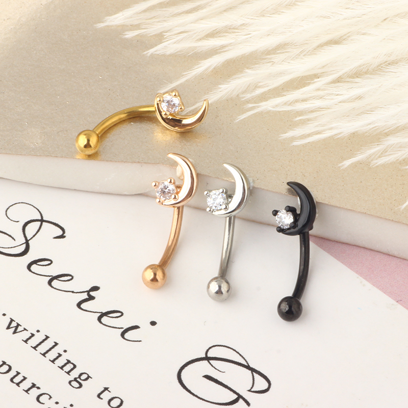 Orecchini Rook Daith in acciai - Rook Curved Barbell recensione e prezzo