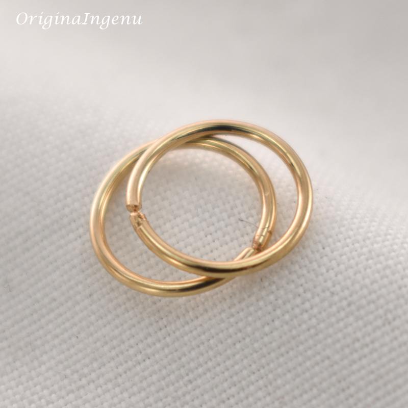 925 Naso d'argento Anello Real - Body Jewelry Real Gold recensione e prezzo