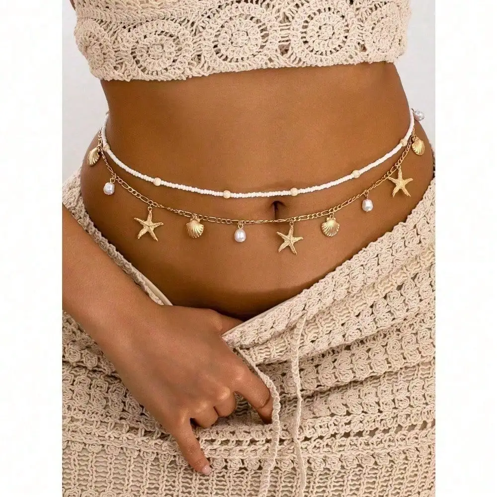 2 pezzi di catene da vita con  - Body Chain Jewelry recensione e prezzo
