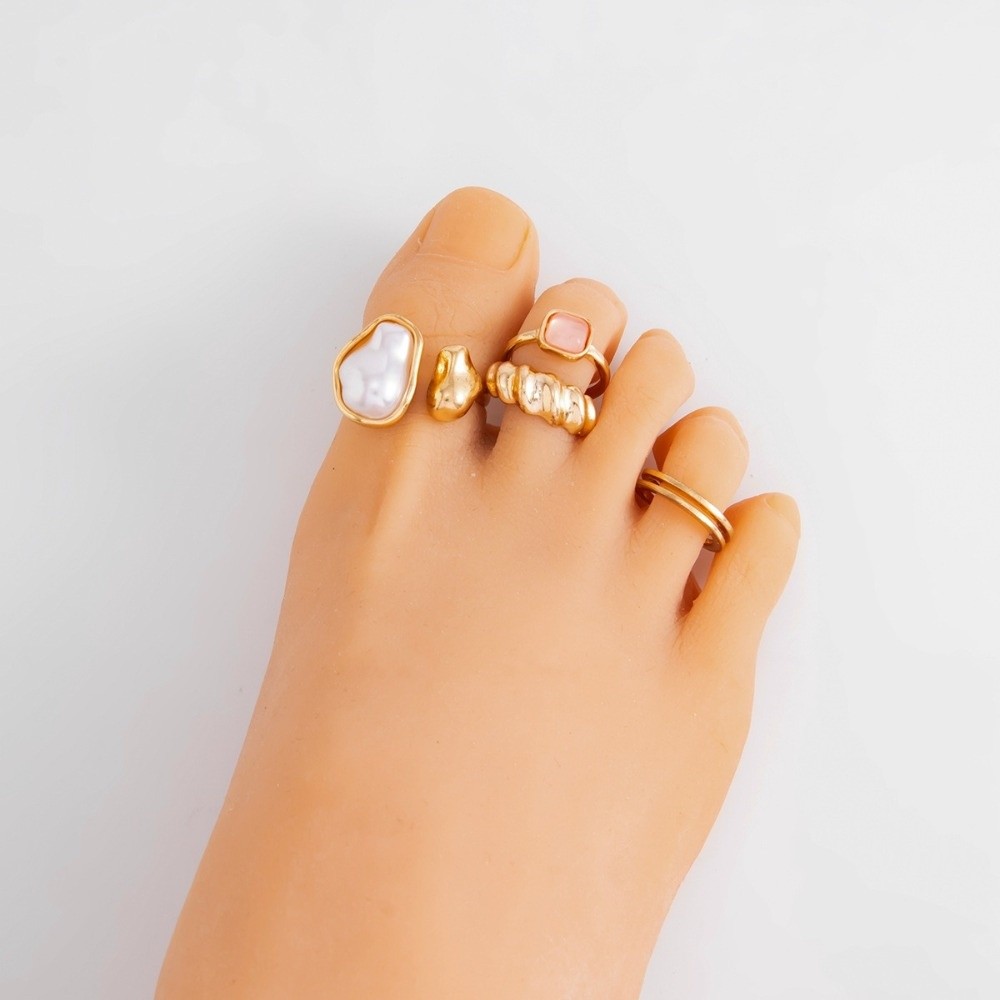 Set di anelli da piede con per - Body Jewelry Rings recensione e prezzo